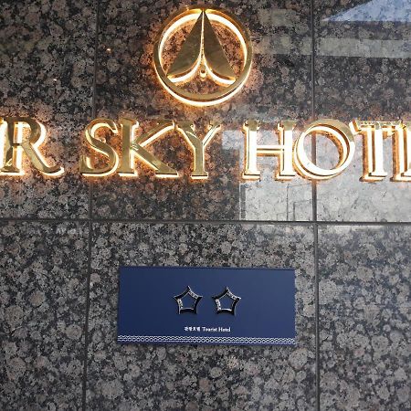 Air Sky Hotel Busan Esterno foto